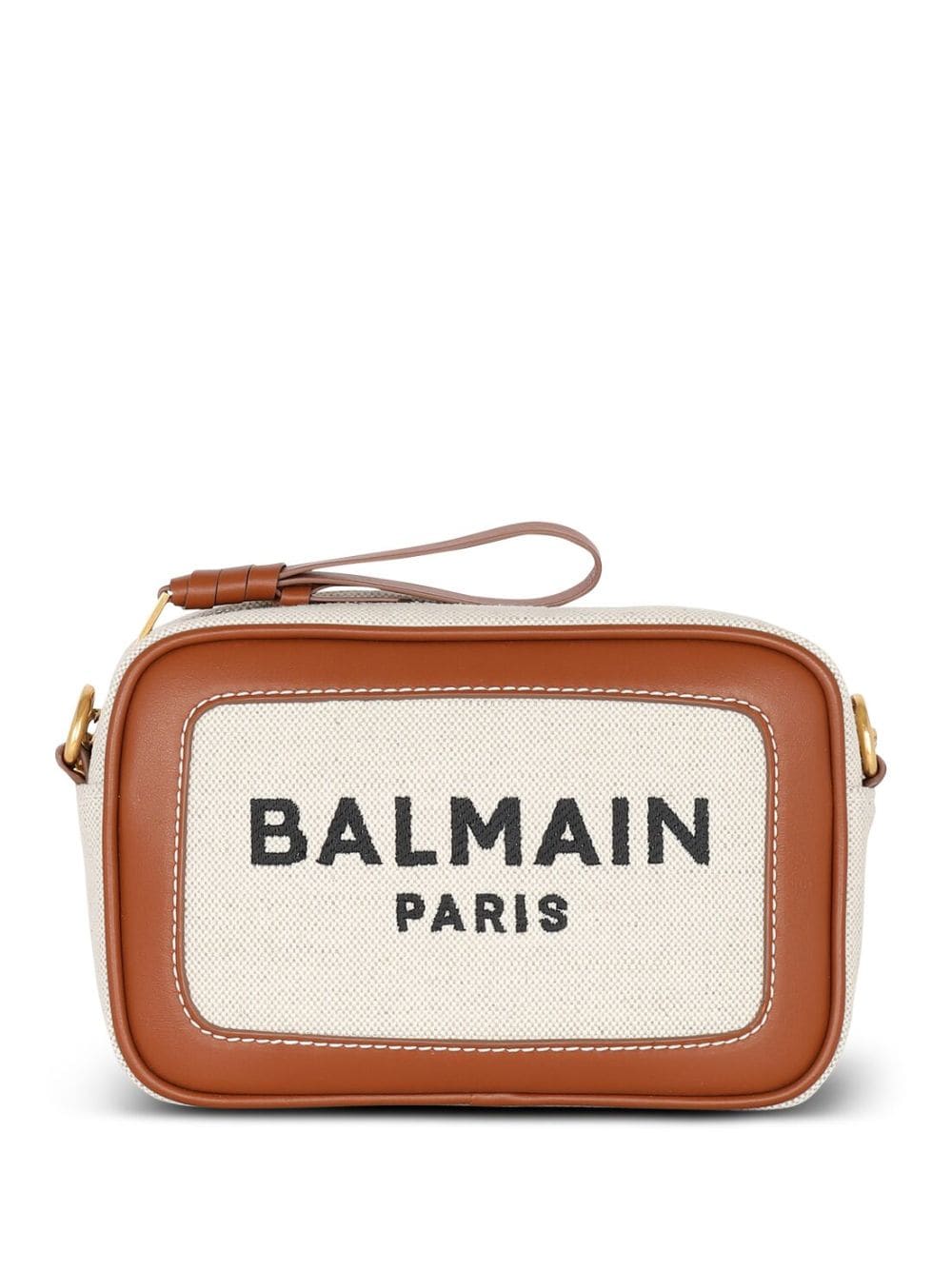 Balmain Beige Leather Handbags for Women - Luxury Designer Tote & Shoulder Bags | Perfect for Work, Travel & Evening Events