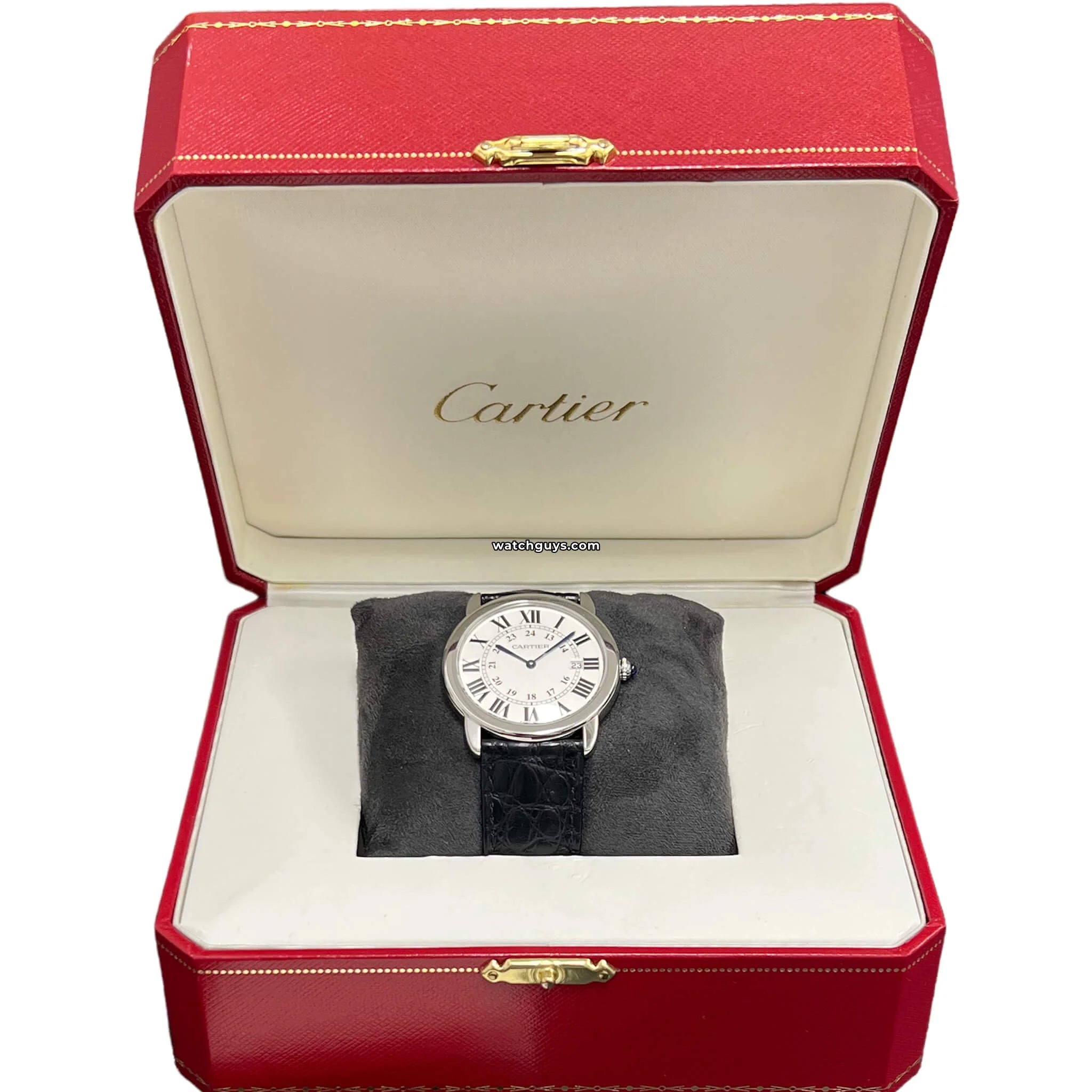 Cartier Ronde Solo Midsize Watch W6700255 - Luxury Stainless Steel Dress Watch for Women, Perfect for Business & Formal Occasions