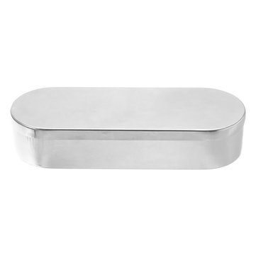 Sterilized Aluminum Acupuncture Needle Storage Box - 2Cm Medical Disinfection Case for Tattoo & Makeup Tools | Portable Organizer for Clinics, Salons & Home Use