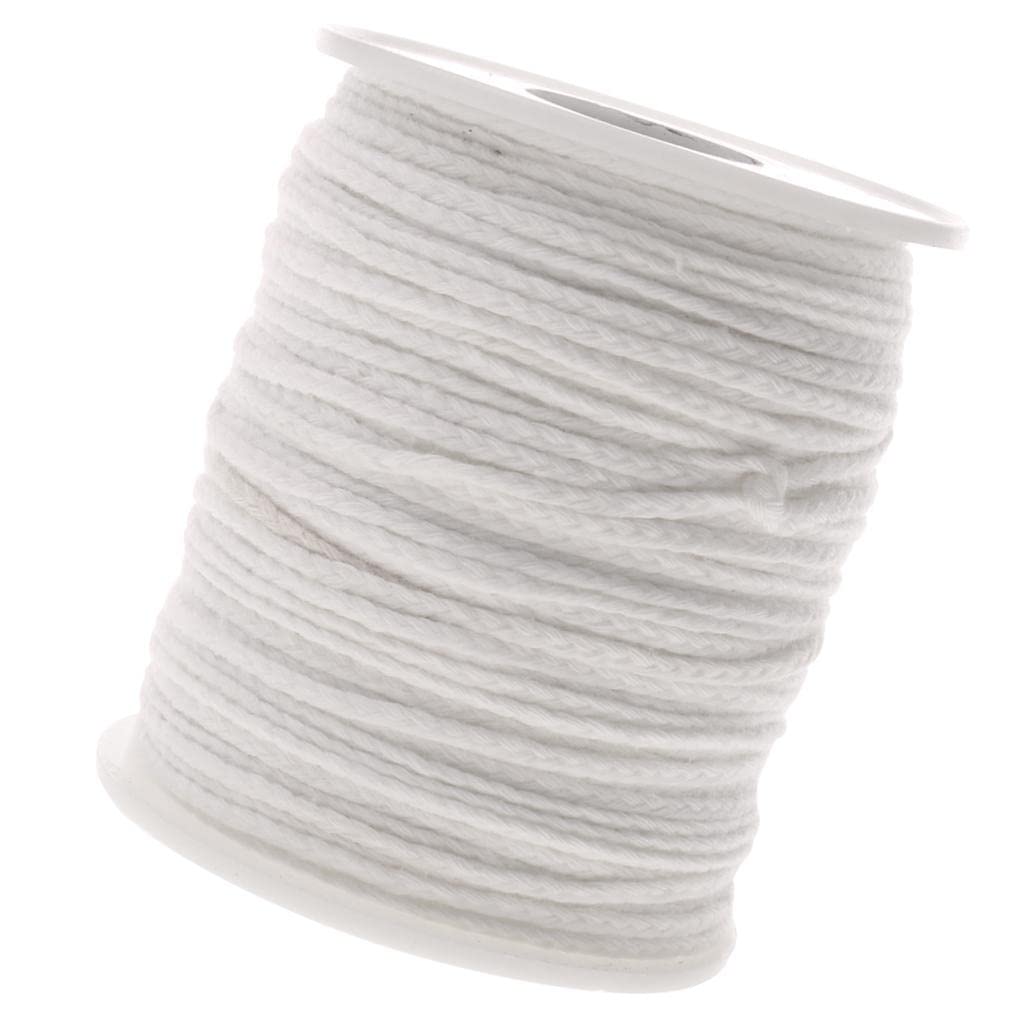 ATORSE® Organic Cotton Braid Candle Wick Spool - 100% Natural, Lead-Free Candle Making Supplies for DIY Soy Wax, Beeswax & Container Candles - Perfect for Home Crafting, Gifts & Aromatherapy
