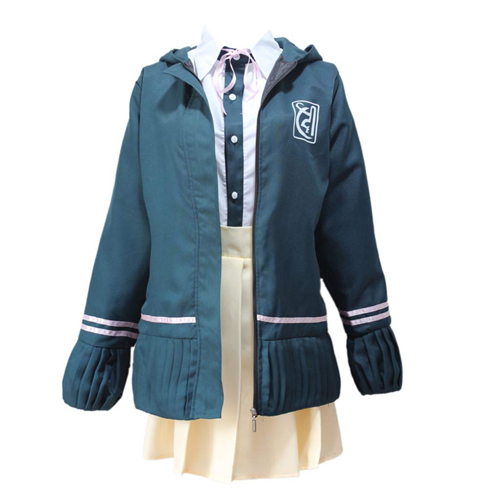 Anime Cosplay Costume - Chiaki Nanami Women's Uniform Outfit for Halloween Party | Danganronpa Character Cosplay Dress for Conventions & Costume Events
