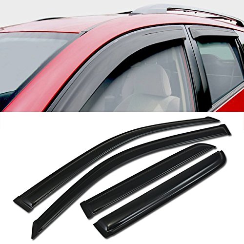 03-09 Toyota 4Runner Smoke Window Visors - Sun & Rain Guards for UV Protection & Weather Deflection | Perfect for Off-Roading & Daily Commuting