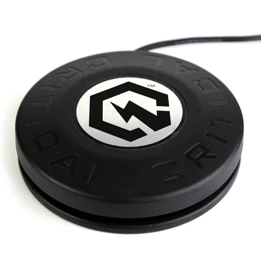 Critical Wired Foot Switch - Heavy Duty Control Pedal for Machinery, Medical & Industrial Equipment - Perfect for Hands-Free Operation in Workshops, Hospitals & Labs
