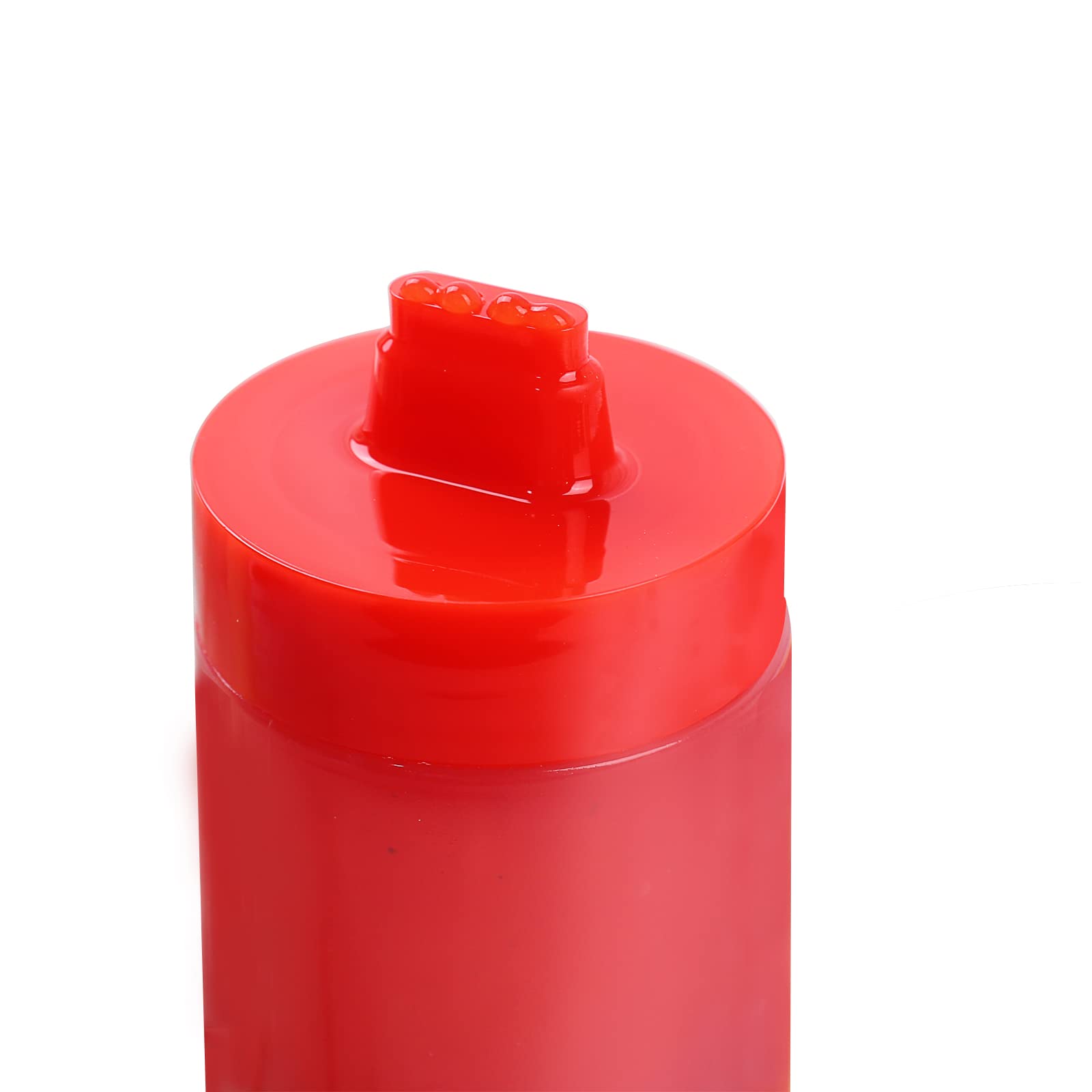 2-Pack Condiment Squeeze Bottles with Lid - Perfect for Sauces, Salad Dressing & Baking Icing