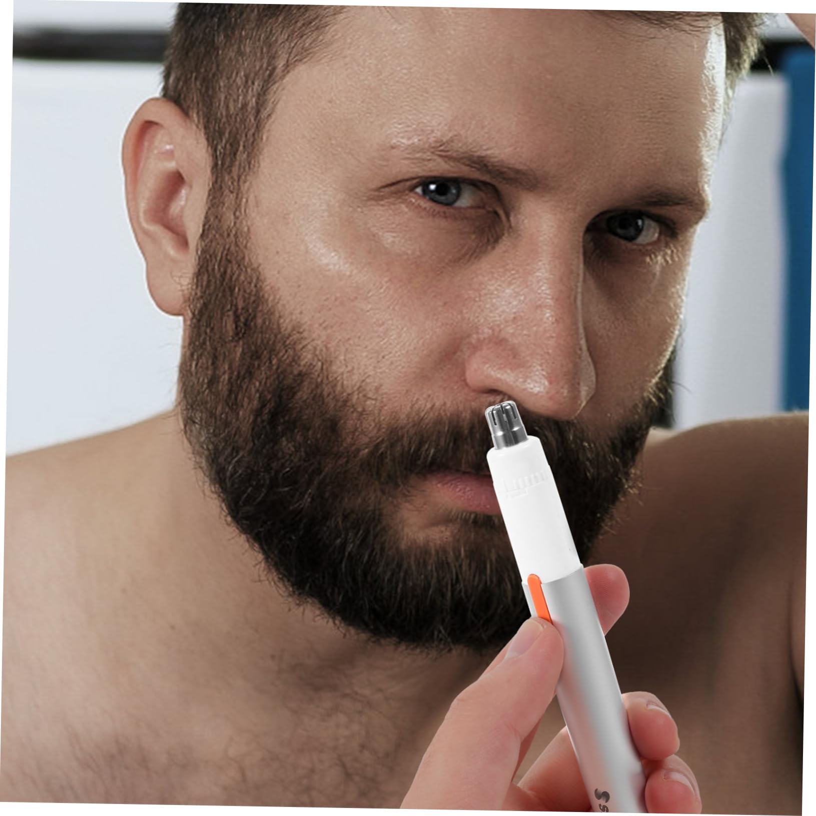 iPetboom Electric Nose & Ear Hair Trimmer for Men & Women - Rechargeable Personal Grooming Kit with Precision Blades - Perfect for Eyebrows, Nose Hair, and Ear Hair Removal at Home or Travel