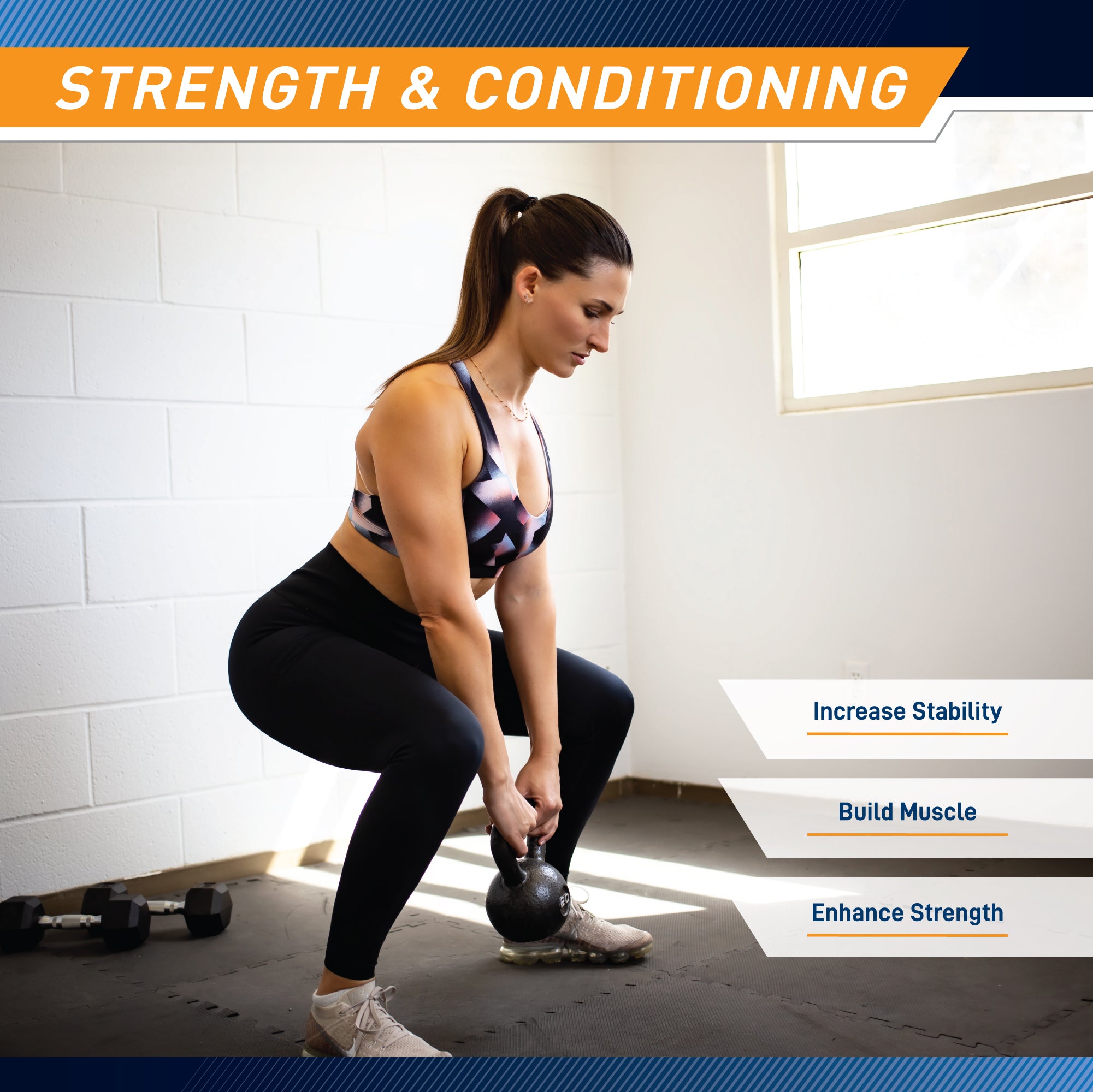 20lb Hammertone Kettlebell - Heavy Duty Cast Iron Home Gym Equipment for Strength Training, CrossFit & Weightlifting | Perfect for Home Workouts & Fitness Studios (HKB 020)