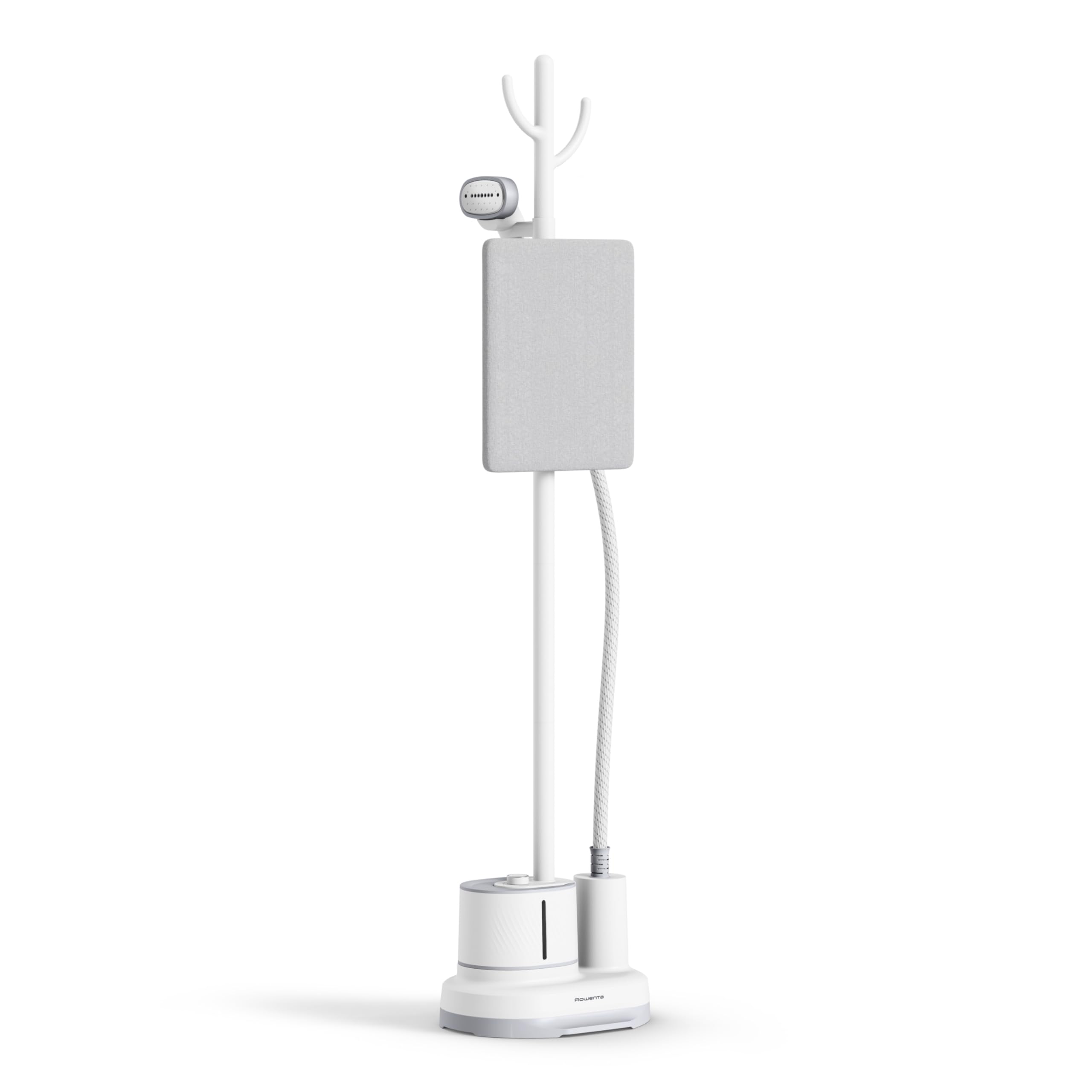 Rowenta IS3250 Full Size Clothes Steamer with Ironing Board - 1800W, 47.33oz Stainless Steel Water Tank, Compact Design & Hanger Rack - Perfect for Home Steam Ironing, Wrinkle Removal, and Fabric Care - Ideal for Daily Outfits, Formal Wear, and Travel Garments