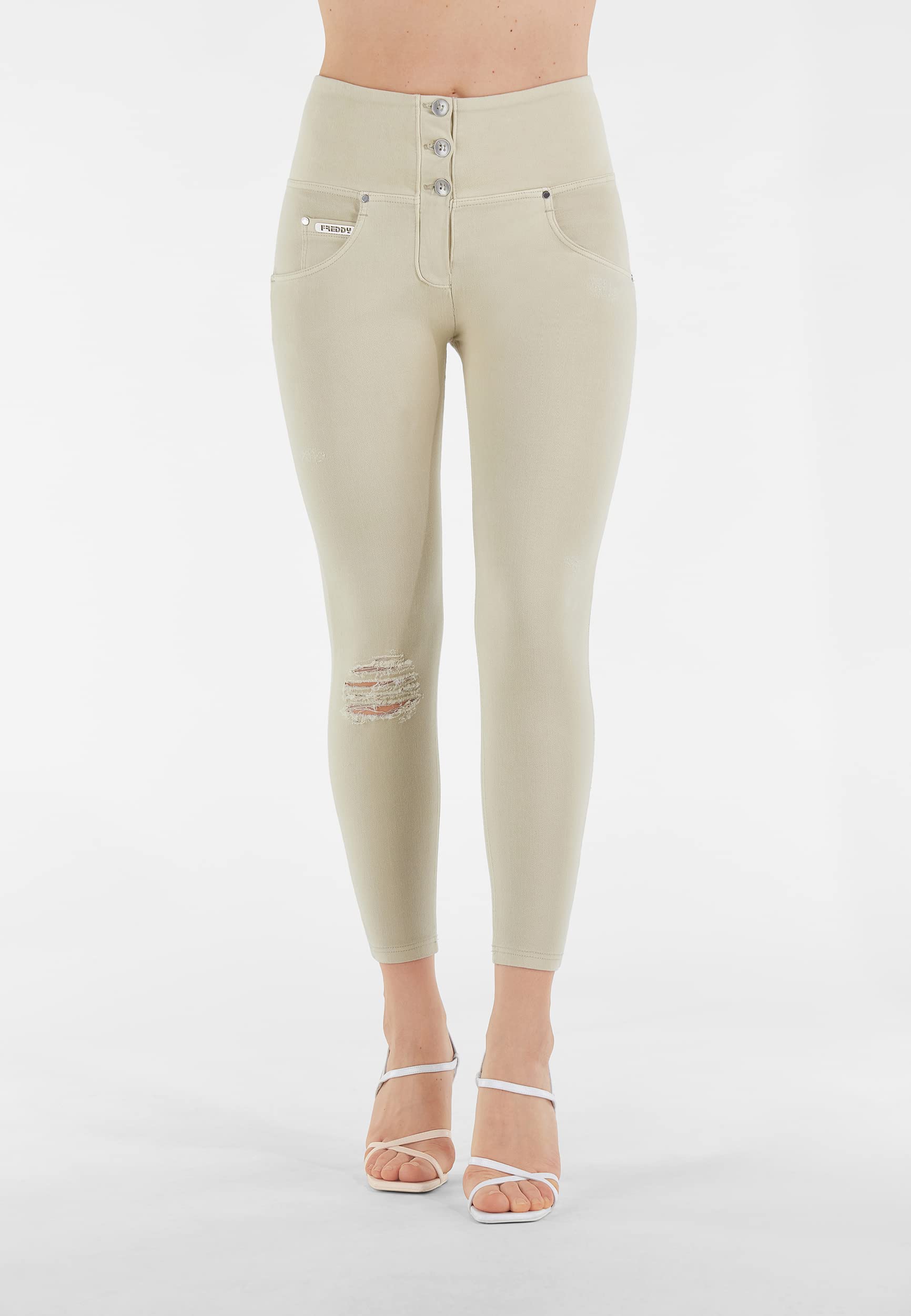 FREDDY WR.UP Women's Butt Lifting High Rise Skinny Jeans - Petite & Curvy Fit | Stretch Denim Pants for Everyday Wear & Night Out