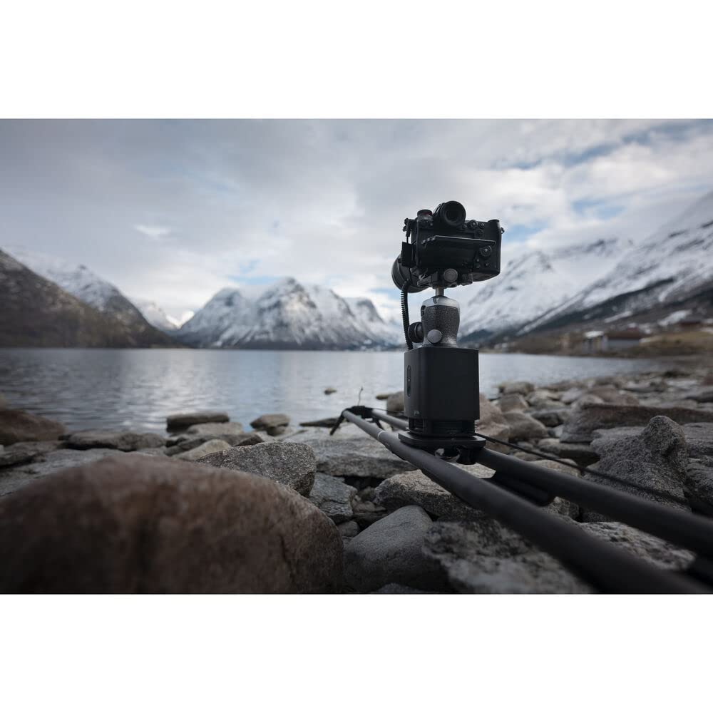 SYRP Genie One Motion Control Pan Head & Linear Drive with Wall Adapter - Professional Camera Stabilizer for DSLR & Mirrorless - Perfect for Time-Lapse, Video Production & Vlogging