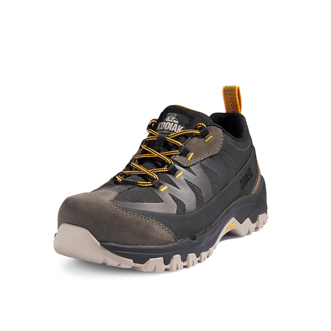 Kodiak Quest Bound Trail Men's Composite Toe Work Boots 1278BK - Black Fossil | Durable Safety Shoes for Construction, Hiking & Outdoor Work