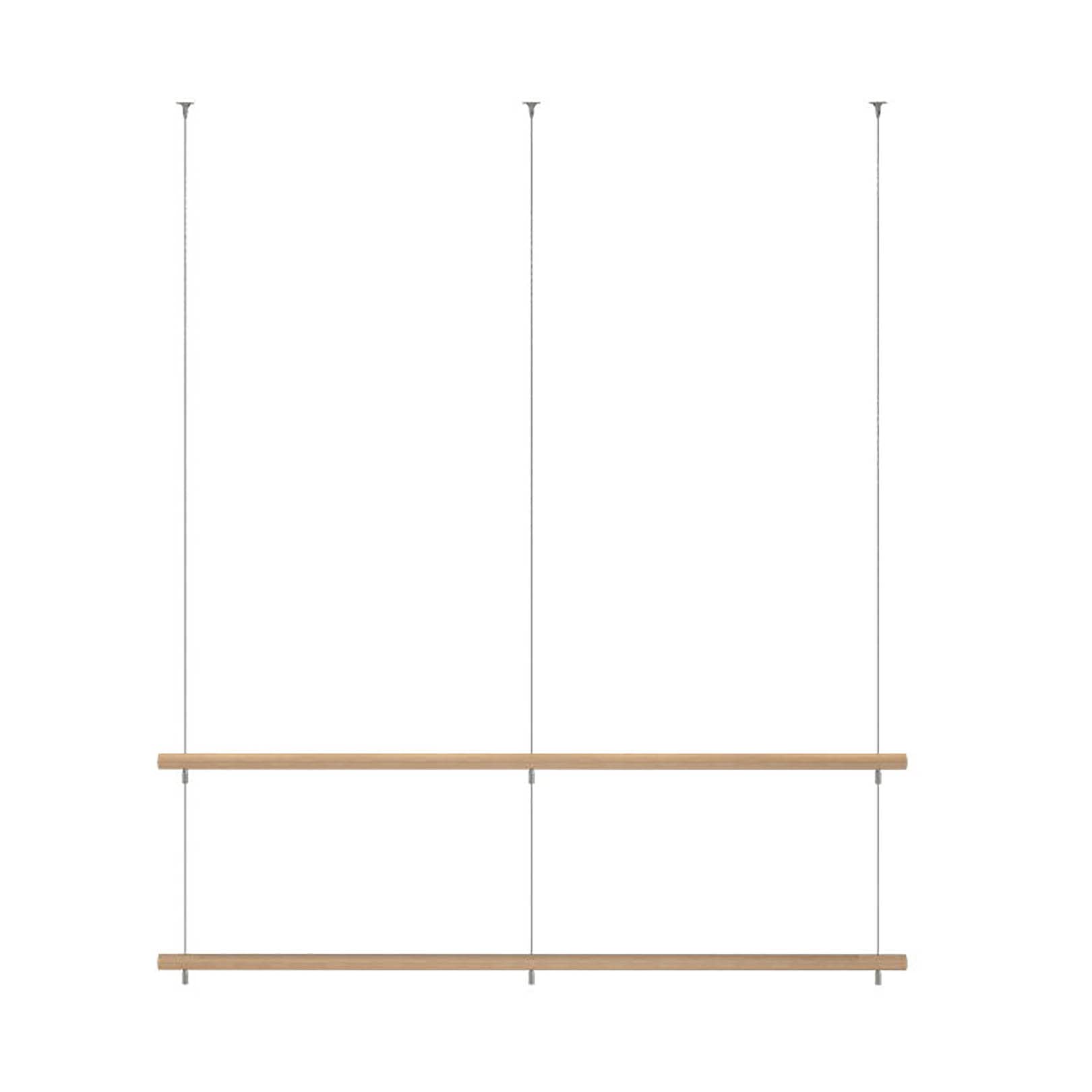 HGNA Wall Mounted Towel & Clothing Rack - Heavy Duty Metal Garment Display System for Retail Stores, Boutiques & Home Organization (Perfect for Bathroom, Bedroom & Retail Clothing Displays)