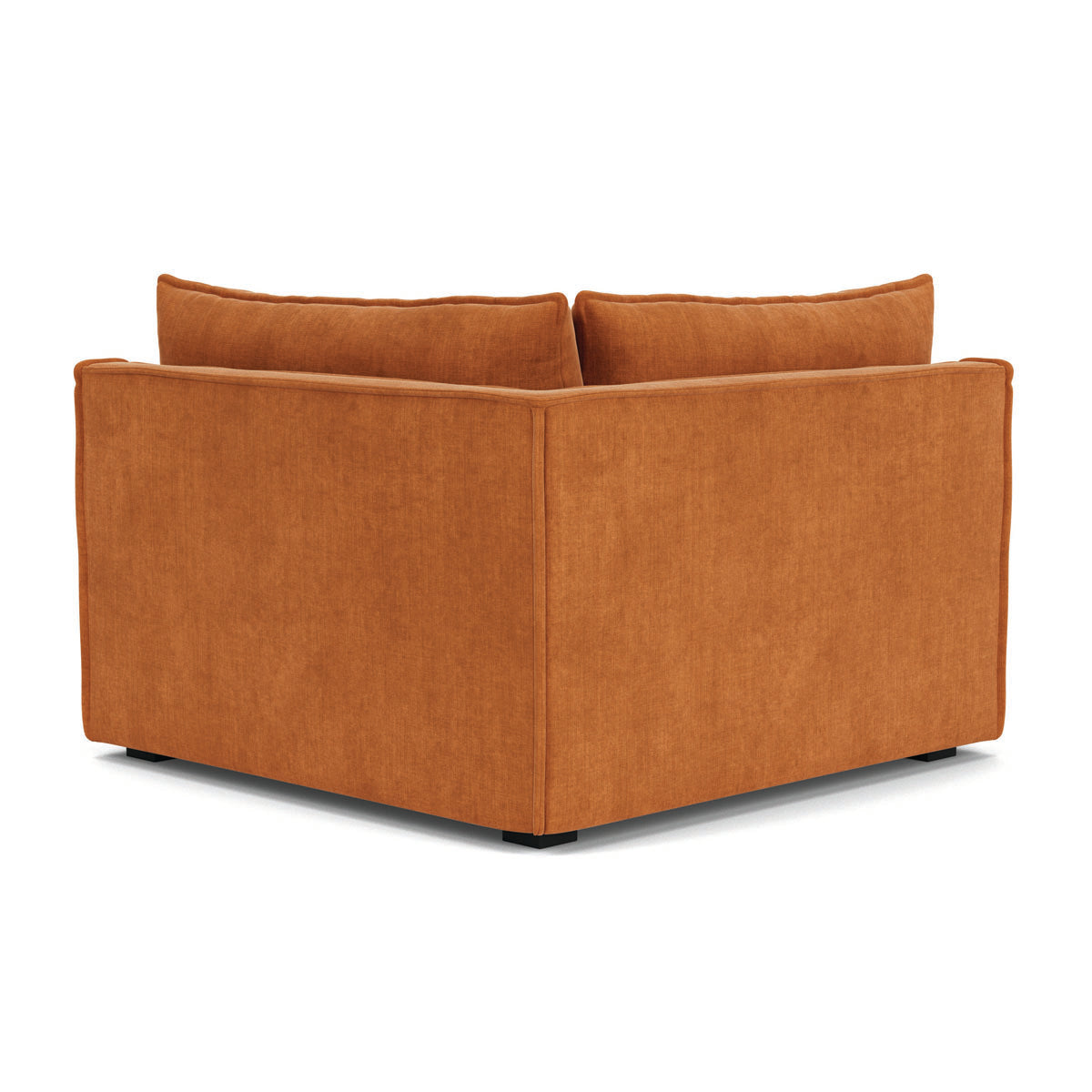 Stylish Daphne Fabric Left Corner Modular Sofa - 1 Seater Modern Living Room Furniture for Small Spaces & Apartments