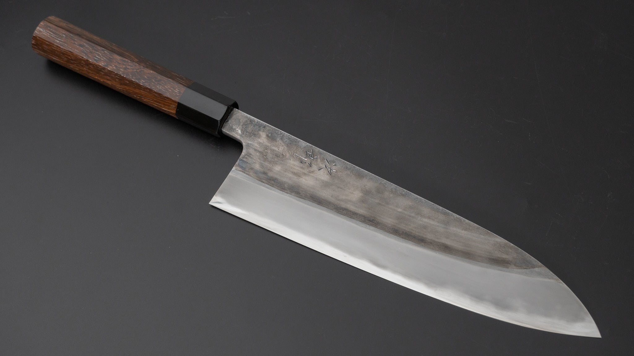 Jiro Tsuchime Wa Gyuto 225mm Japanese Chef Knife - Taihei Tagayasan Handle (#465) - Perfect for Sushi, Sashimi & Precision Cutting in Professional Kitchens