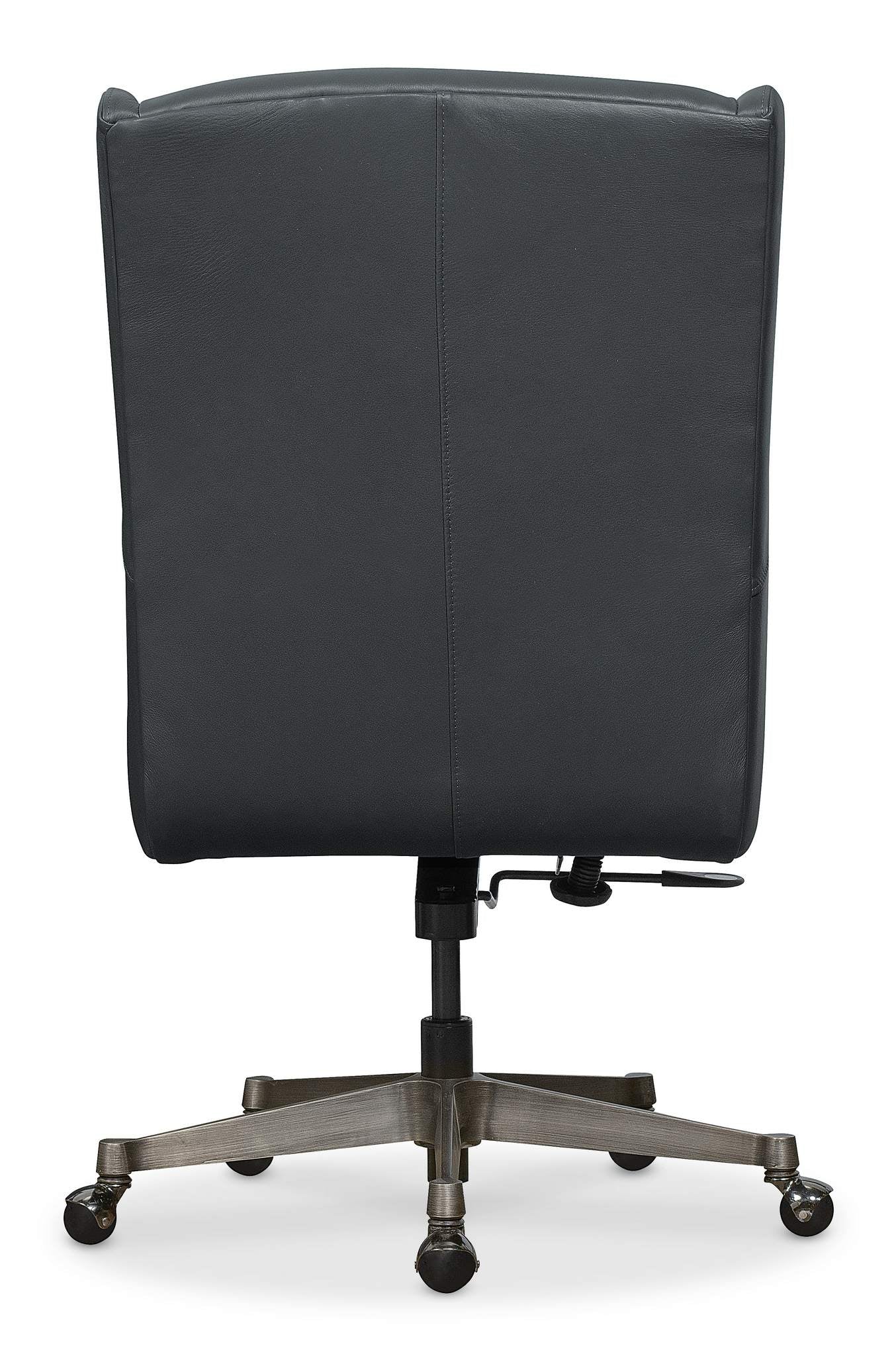 Benito Executive Swivel Tilt Office Chair in Blue | Ergonomic Adjustable Desk Chair with Lumbar Support | Perfect for Home Office, Conference Rooms & Workspaces