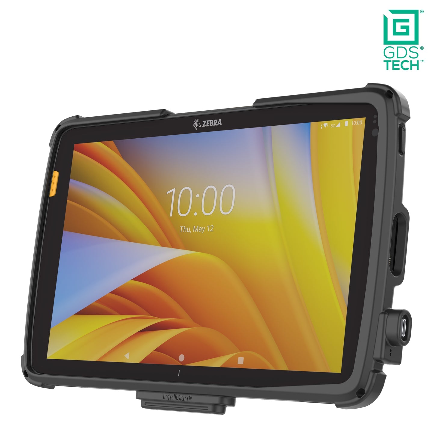 IntelliSkin® Next Gen Protective Case for Zebra ET4x 10 Enterprise Tablet - Rugged Cover with Enhanced Grip (RAM GDS SKIN ZE21C NG) - Perfect for Warehouse, Logistics & Industrial Use