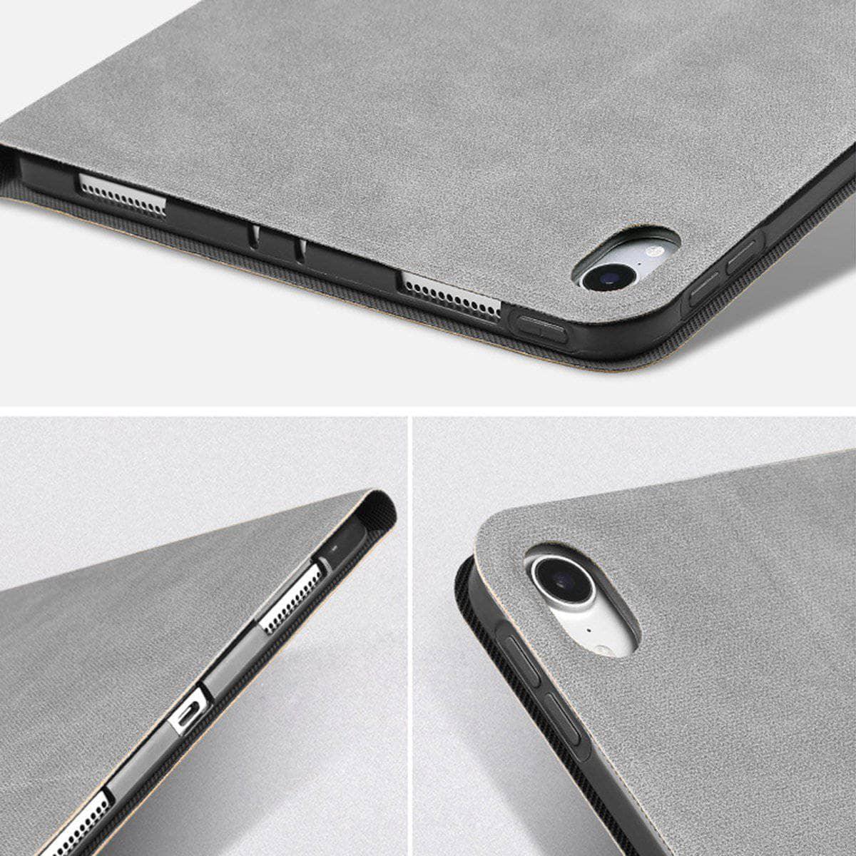 iPad Mini 5 2019 Case - Premium Leather Look Flip Stand Cover with Auto Wake/Sleep Function - Perfect for Work, Travel & Home Use