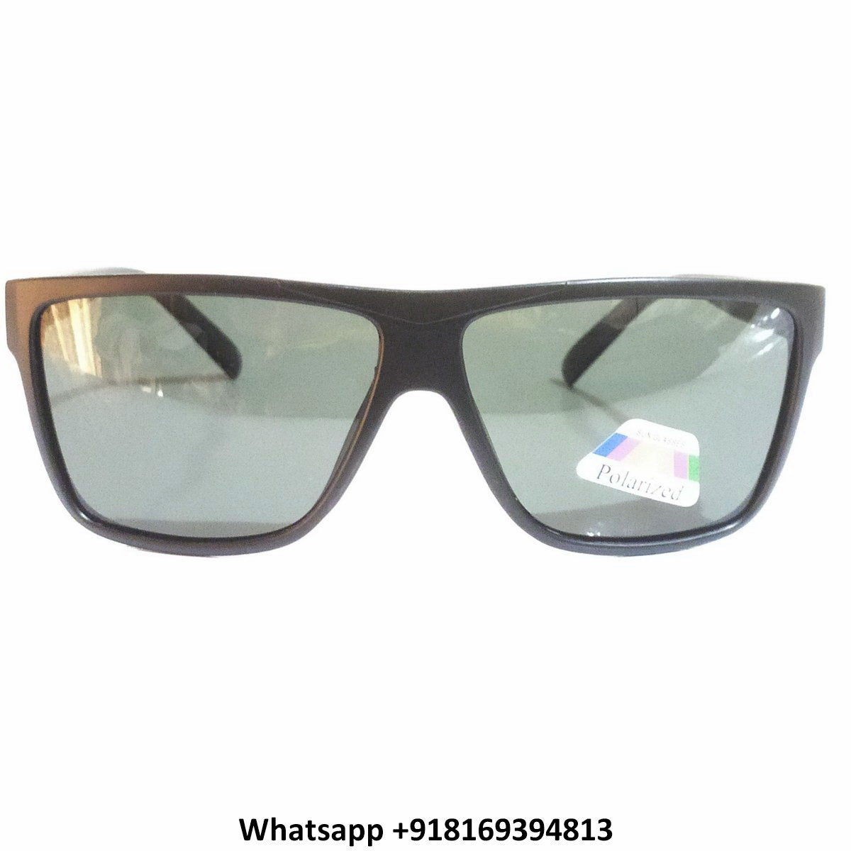 Premium Polarized Driving Sunglasses for Men & Women - UV400 Protection, Anti-Glare, Lightweight Frame - Ideal for Road Trips, Commuting & Outdoor Activities (Model 413062BK)
