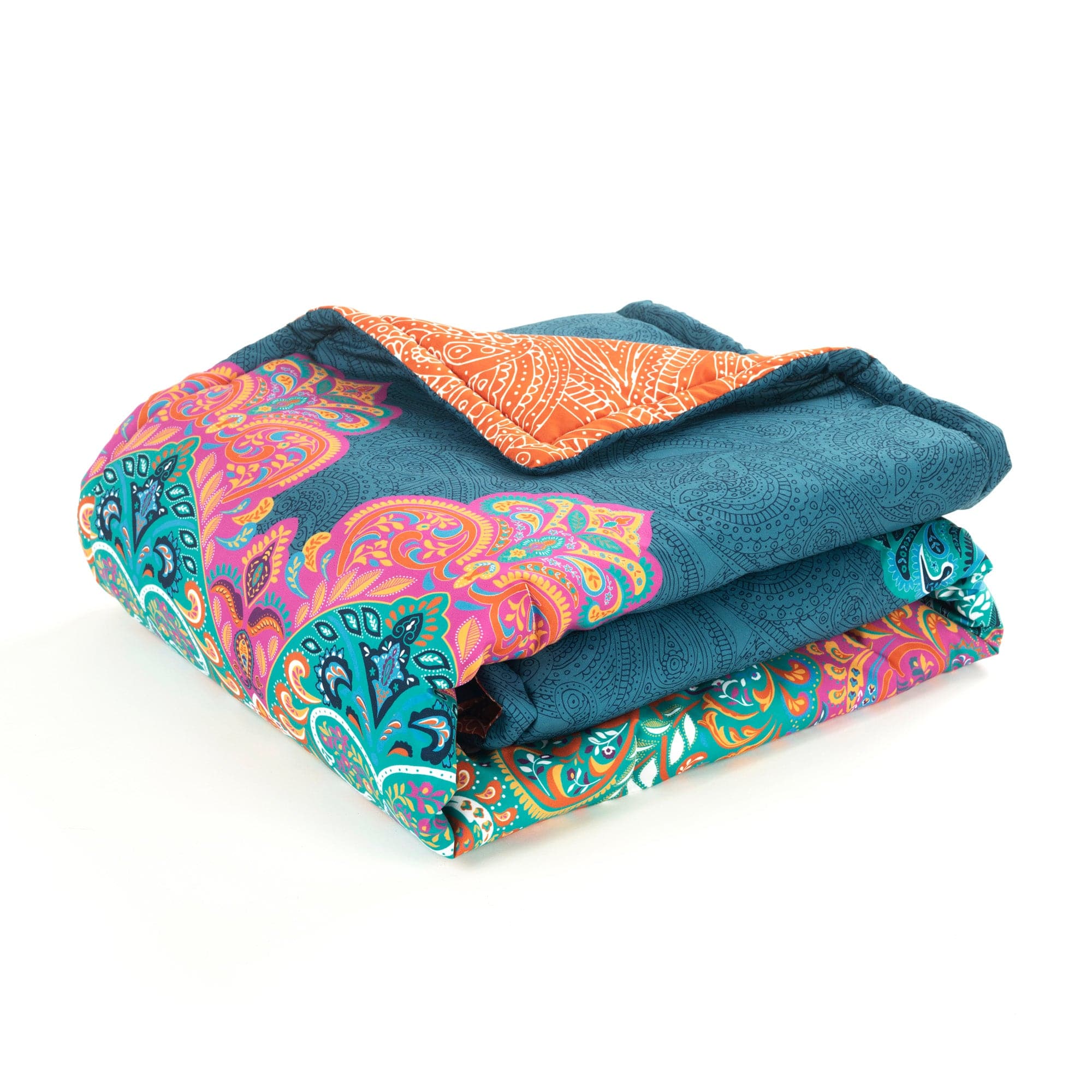 Boho Chic Reversible Throw Blanket - Soft & Stylish for Couch, Bed, or Outdoor Use - Perfect for Home Decor, Camping, and Cozy Evenings