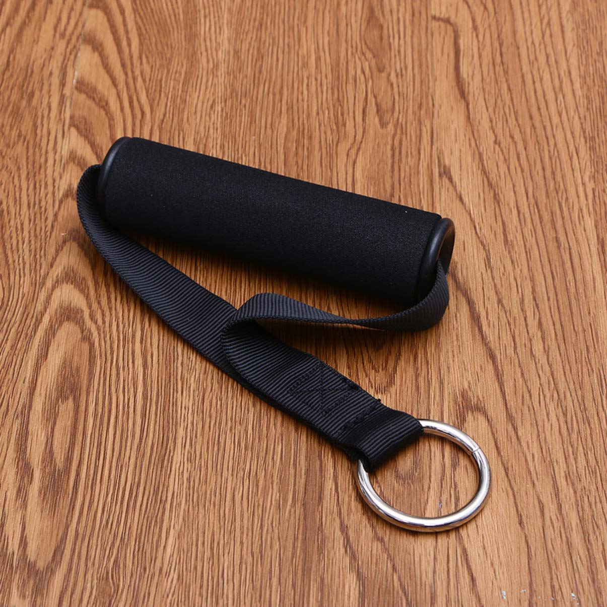 Garneck 1 Pair Fitness Strap Handles - Heavy Duty Gym Workout Straps with Foam Grips for Weightlifting, Cross Training, Yoga & Bodybuilding - Perfect for Home Gym, Fitness Studio & Outdoor Exercise