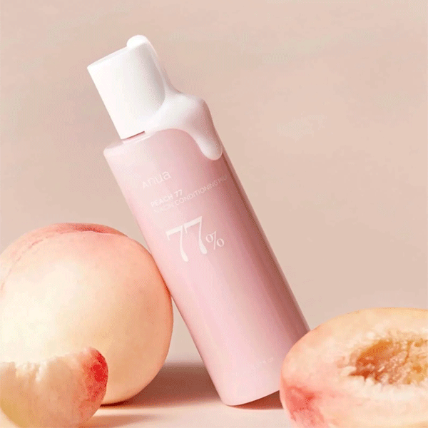 Anua Peach 77 Niacin Conditioning Milk 150ml - Korean Moisturizing Face Lotion for Dry & Sensitive Skin - Hydrating & Brightening Skincare for Day & Night Use