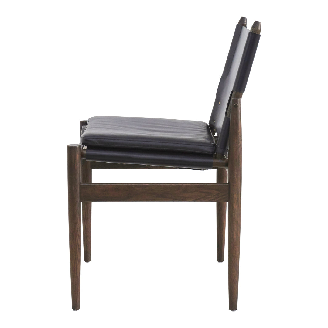 Premium Journey Leather Dining Chair - Modern & Comfortable Leather Upholstered Seat for Home, Restaurant & Office - Elegant & Durable Dining Room Furniture