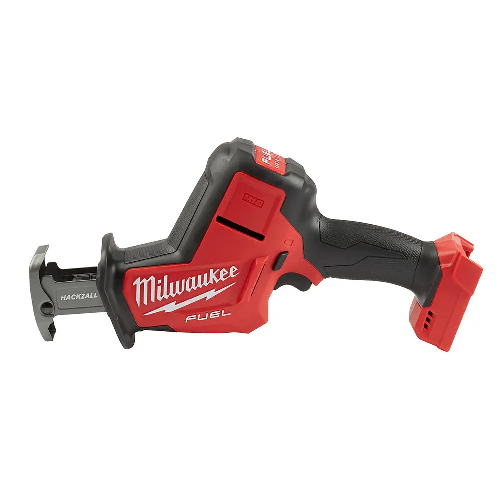Milwaukee 2719-20 M18 FUEL HACKZALL Reciprocating Saw Kit - Cordless One-Handed Cutting Tool for Demolition, Plumbing & Electrical Work