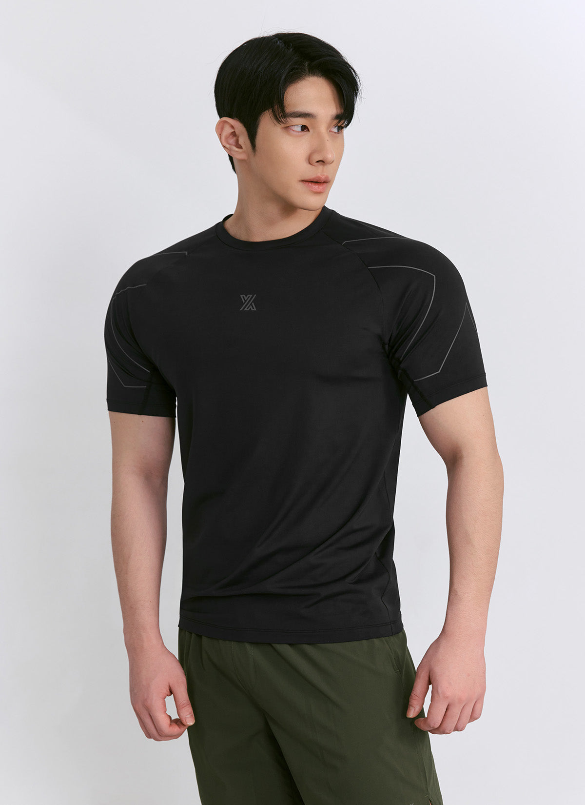 Active Cooling Muscle Fit Short Sleeve Workout Shirt for Men - Gym, Running & Sports Performance Apparel