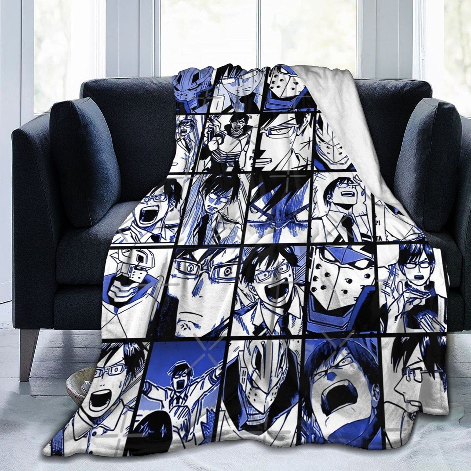 OUSSIRRO Anime Fleece Throw Blanket - Ultra Soft & Warm 60
