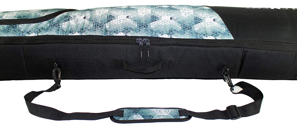 Premium Padded Snowboard Travel Bag - Waterproof & Durable Protection for Snowboards 80-170cm | Perfect for Air Travel, Mountain Trips & Winter Sports Gear Storage