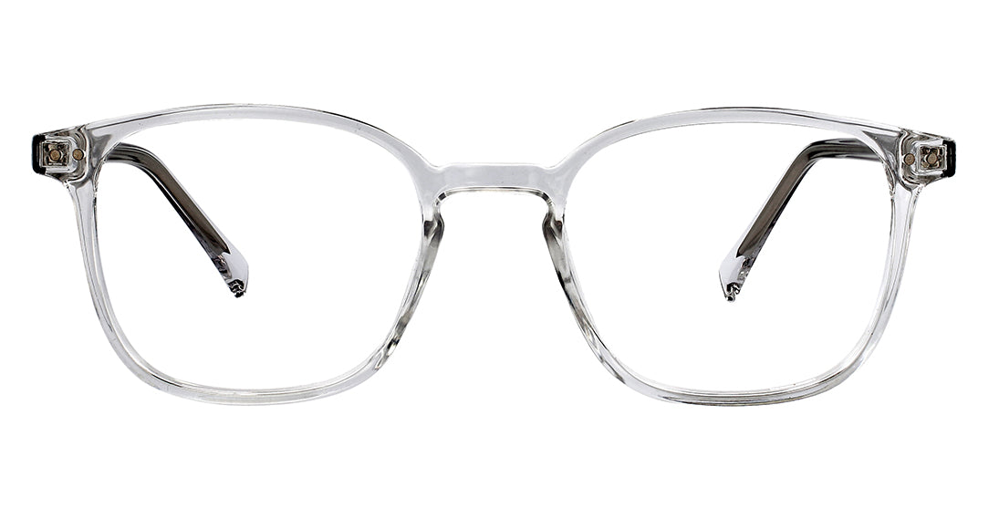 Trendy Low Profile Reading Glasses GTR 9065 - Clear Lightweight Frames for Women & Men - Perfect for Reading, Computer Use & Office Work