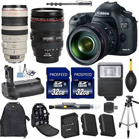 Canon EOS 5D Mark IV 30.4MP Full Frame DSLR Camera with EF 24-105mm f/4L IS II USM Lens Kit - 4K Video, WiFi & GPS - Professional Photography & Videography for Weddings, Travel & Outdoor Shooting