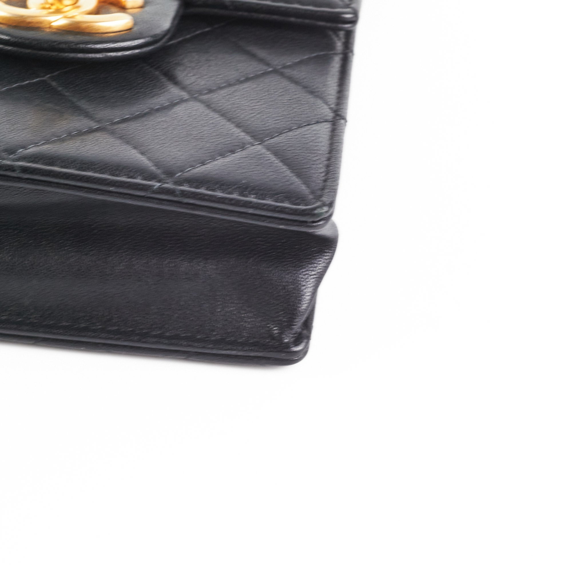 Chanel Quilted Vertical Pearls Clutch Bag in Black - Elegant Evening Clutch for Parties, Weddings & Special Events