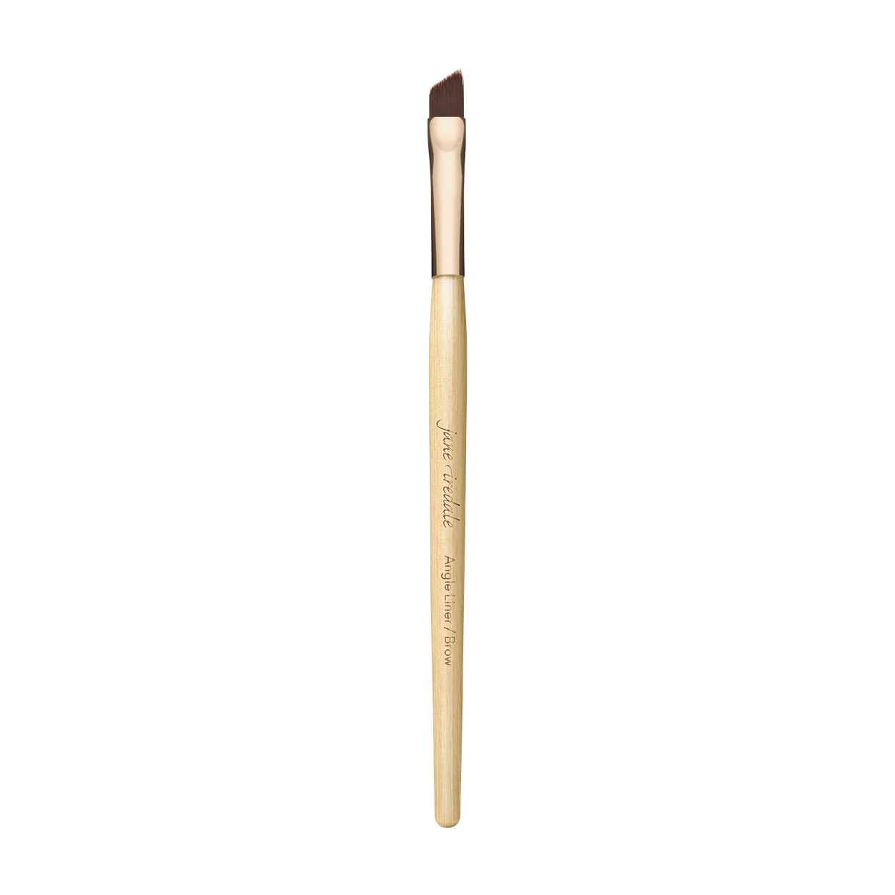 Professional Angle Liner & Brow Brush - Precise Eyebrow & Eyeliner Makeup Tool for Perfect Winged Liner & Defined Brows | Ideal for Everyday Makeup, Salon Use & Travel