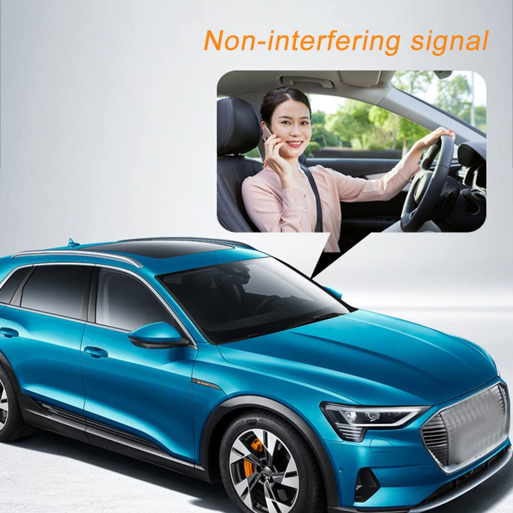 Premium Nano Ceramic Car Window Tint Film - 99% UV Protection & Heat Insulation - 80% VLT Sun Blocking Solar Film for Windshield & Side Windows (60