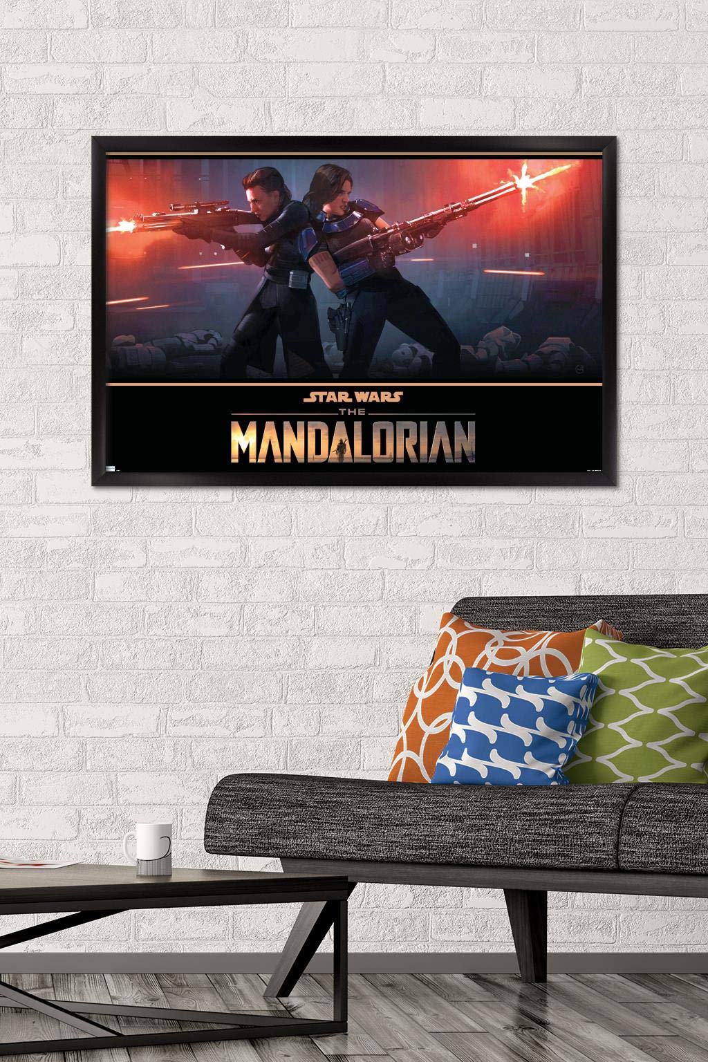 Trends International Star Wars: The Mandalorian Season 2 - Back to Back Wall Poster, 34
