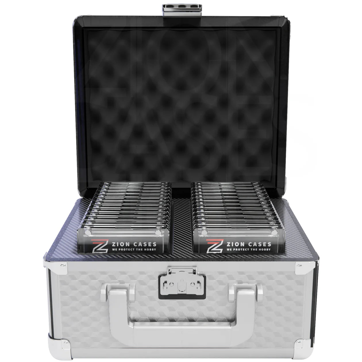 Zion Case Slab Case 2 Row - Premium Baseball Card Protector for Collectors - Perfect for Displaying & Storing Valuable Trading Cards