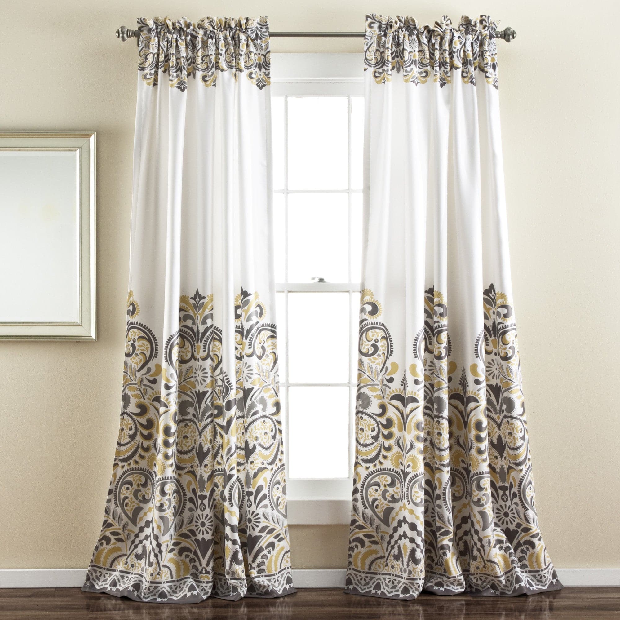 Clara Light Filtering Window Panel Set - Soft Sheer Curtains for Living Room & Bedroom - Perfect for Privacy & Natural Light Control