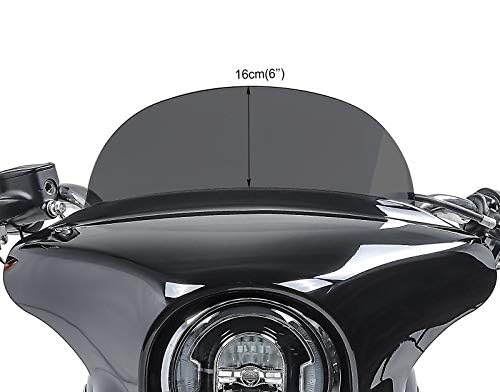 STS7 Crash Bar Mustache, Inner Bag Set & Windscreen M for Harley Davidson Sportglide 2018-2024 | Motorcycle Protection & Storage Accessories for Road Trips & Touring