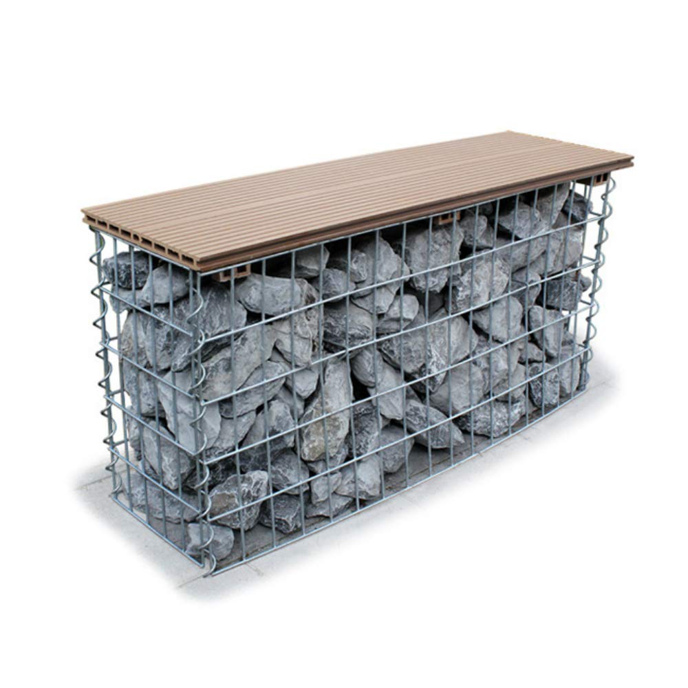 Heavy Duty Welded Gabion Baskets - Galvanized Steel Wire Mesh for Retaining Walls, Erosion Control & Landscaping (Square Meter) - Perfect for Garden, Driveway & Slope Stabilization Projects