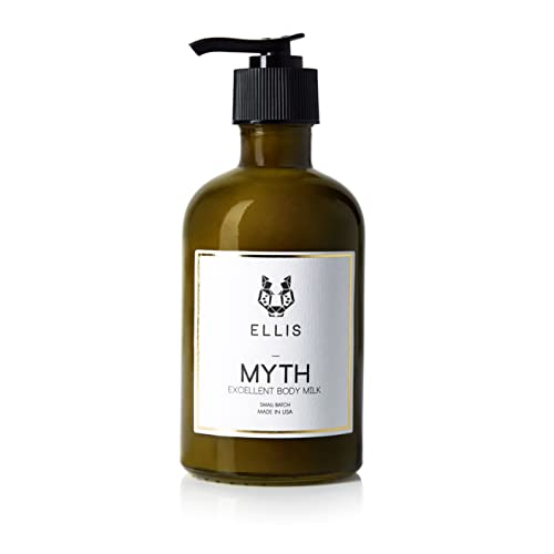Ellis Brooklyn Excellent Body Milk - MYTH Scented Moisturizing Lotion for Dry Skin | Hydrating & Nourishing Body Cream for Daily Use, Spa Days & Gift Giving