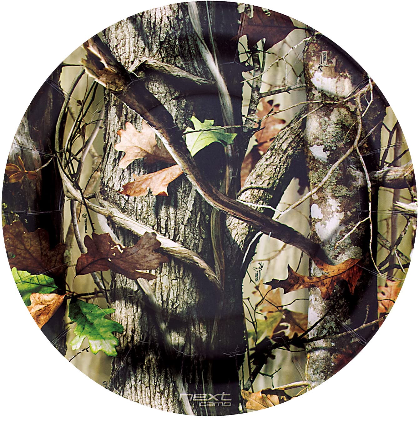 9 Disposable Camouflage Paper Plates (24 Pack) - Camo Party Plates for Hunting, Birthday, Picnic & Outdoor Events - Perfect for Hunter Themed Parties, Camping Trips & BBQ Gatherings
