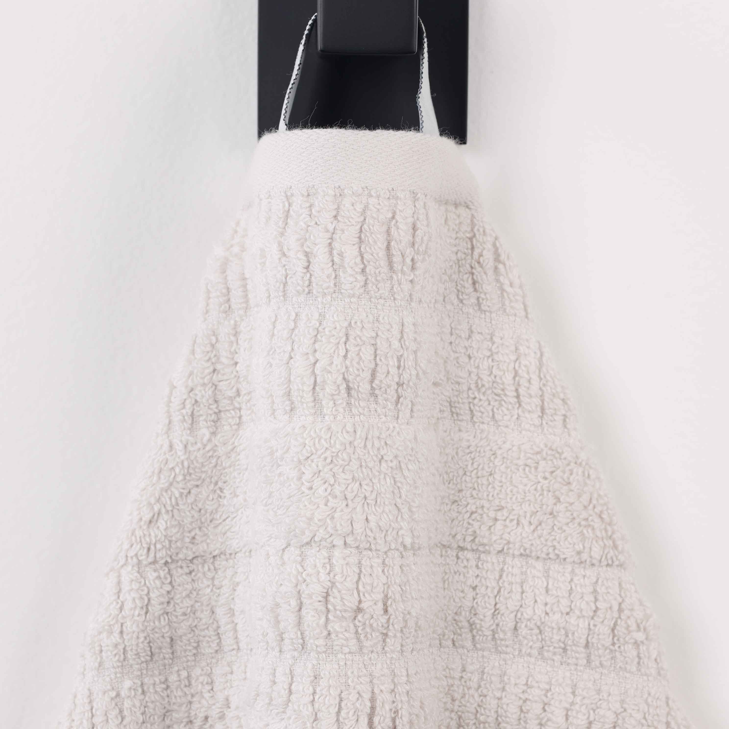 Premium Mika Smart Twist Cotton Bath Towels Set of 2 - Ultra Soft Vertical Ribbed Design for Spa, Gym & Luxury Bathroom Use