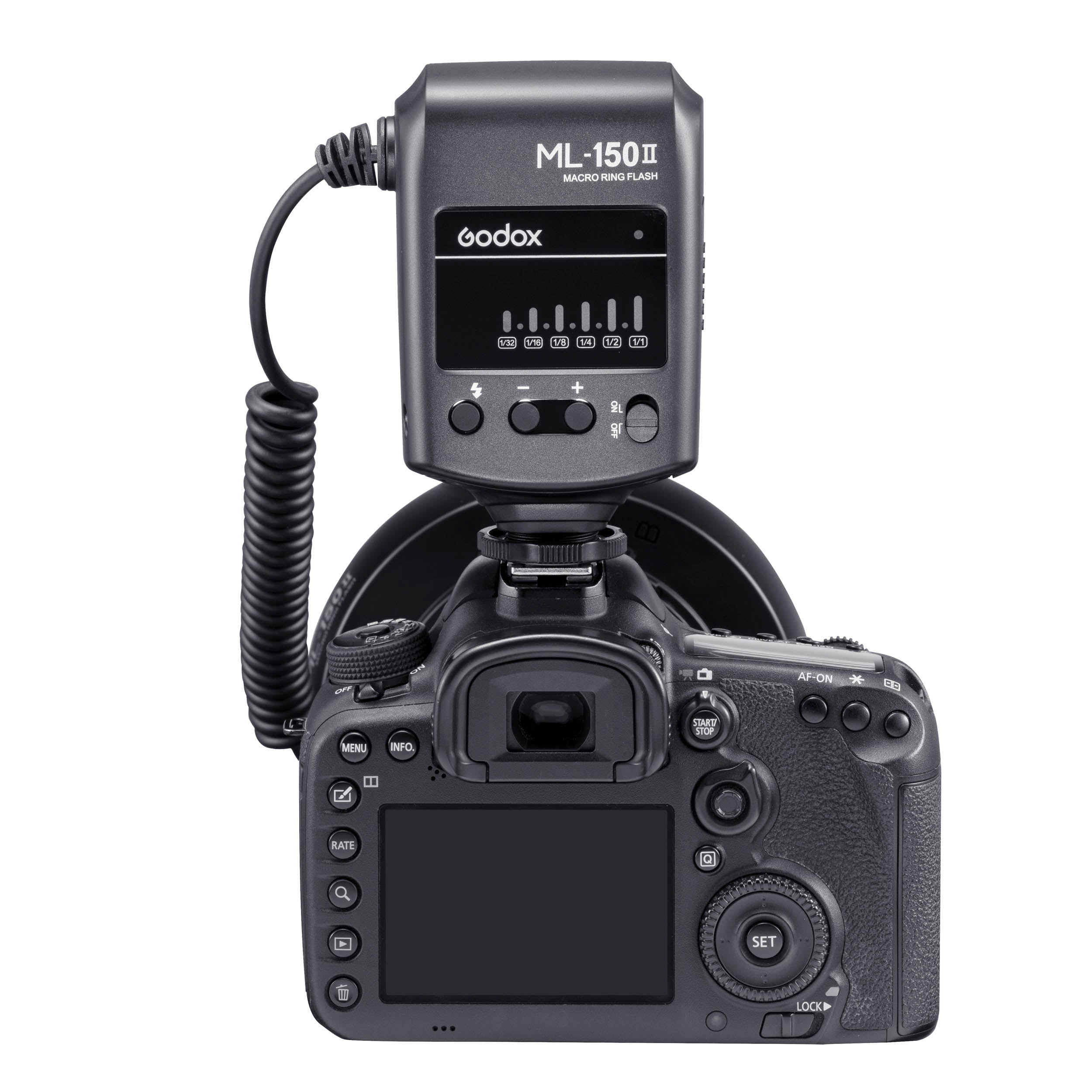 ML 150 II Macro Ring Flash with 8 Lens Adapters for DSLR Cameras - Perfect for Jewelry, Insect & Flower Photography Close-Up Shots