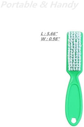 Professional Handle Grip Nail Brush - Manicure & Pedicure Tool for Deep Cleaning Nails and Toes - Durable Nail Scrub Brush for Home, Salon, and Travel Use (1-Pack)