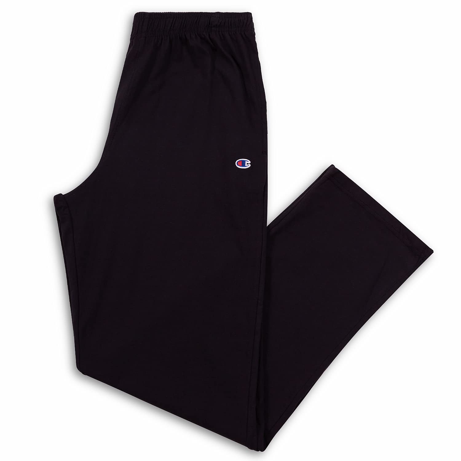 Champion Men's Big & Tall Open Bottom Lounge Pants - Lightweight Jersey Sweatpants for Relaxing at Home, Lounging & Sleepwear - Comfortable Casual Pajama Pants