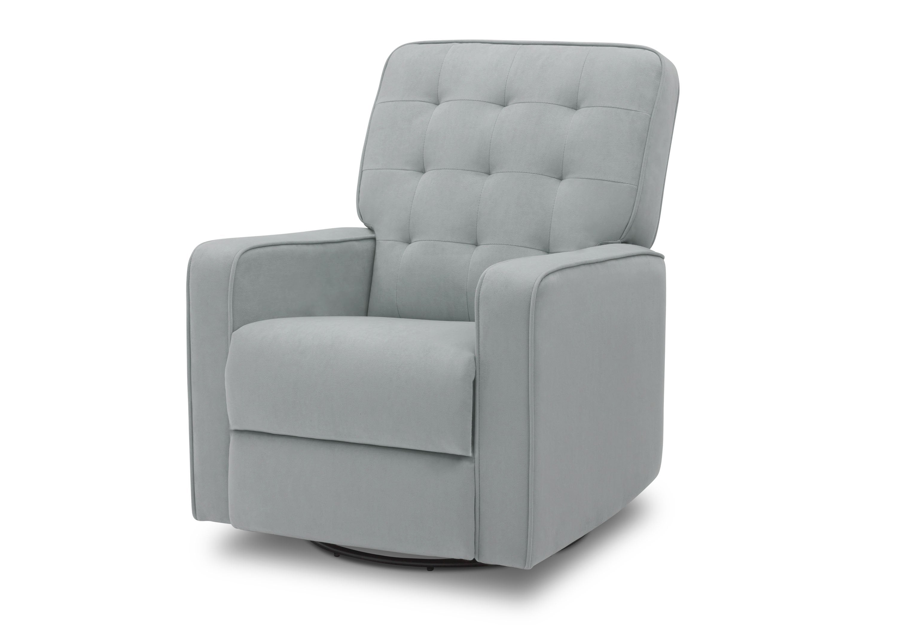 Premium Graham Nursery Glider Swivel Recliner Chair with LiveSmart Fabric by Culp - Perfect for Baby Nurseries, Breastfeeding & Relaxing in Nursery Rooms
