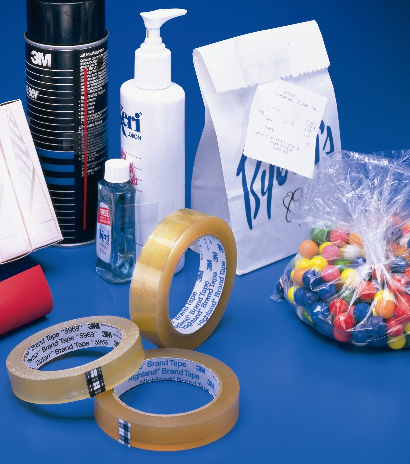 3M 5910 Clear High Conformability Packaging Tape - 3/4 in x 2592 in, Utility Grade Light Duty, 48 Rolls per Case - Perfect for Shipping Boxes, Moving, Storage & Office Use