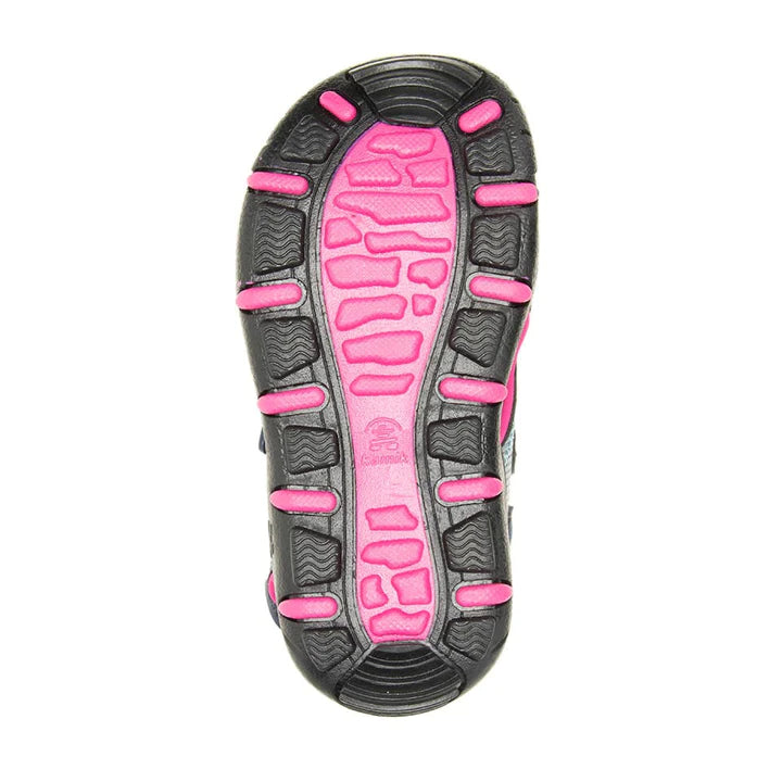 Kamik Light Navy Seaturtle Toddler Sandals - Waterproof Beach Shoes for Boys & Girls - Perfect for Summer Play, Pool, and Outdoor Adventures