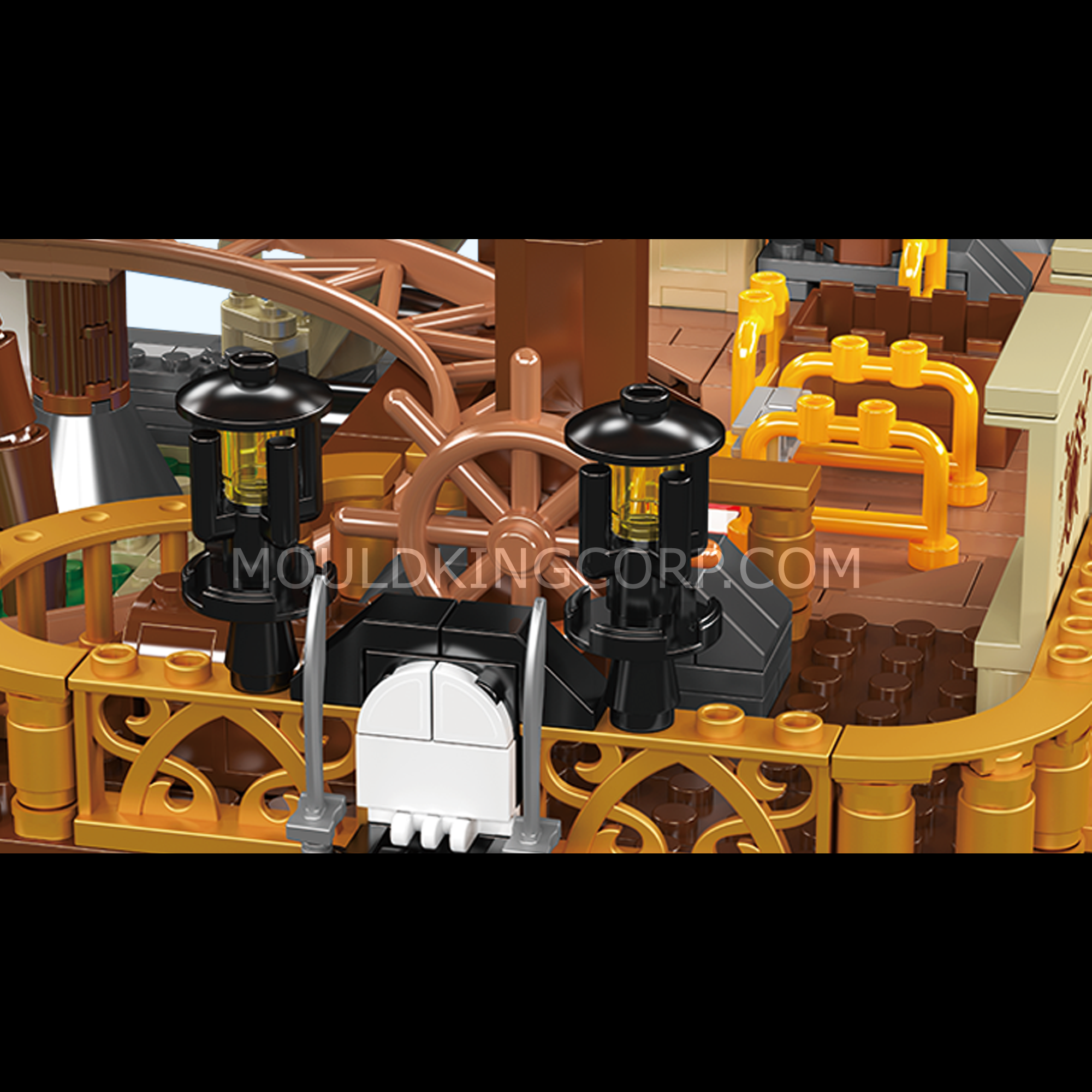 Mould King 11013 Double Helix Roller Coaster Building Blocks Set - 2,174 Pieces STEM Toy for Kids & Adults | Perfect for Creative Play, Birthday Gifts & Home Decoration
