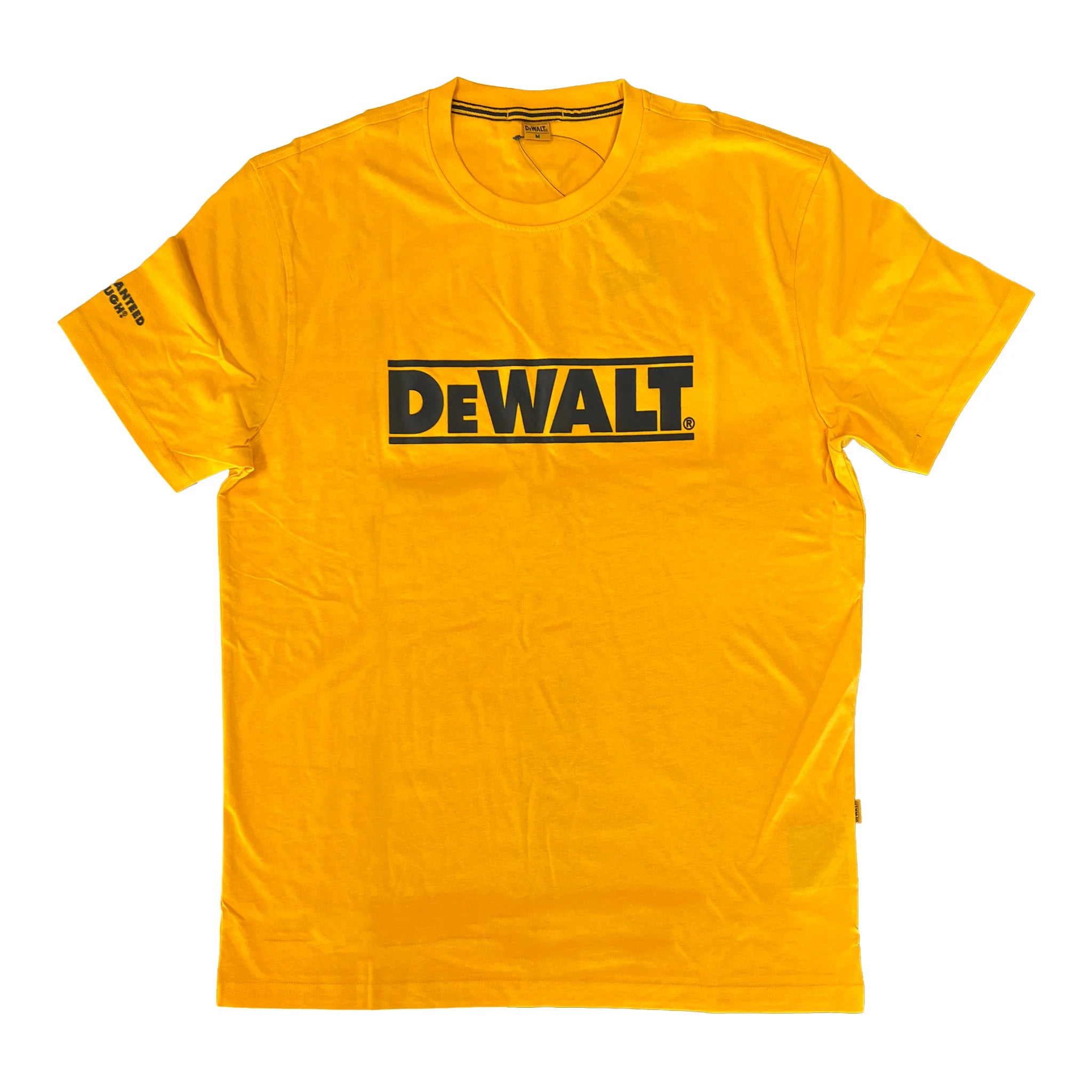 DeWalt Men's Short Sleeve Work T-Shirt - Durable Cotton Construction for Construction & DIY Projects - Comfortable Workwear for Job Sites & Home Improvement